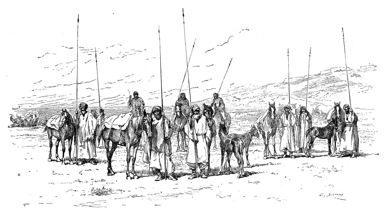 Kurd lovasság, 1895 alkotó: Unbekannt