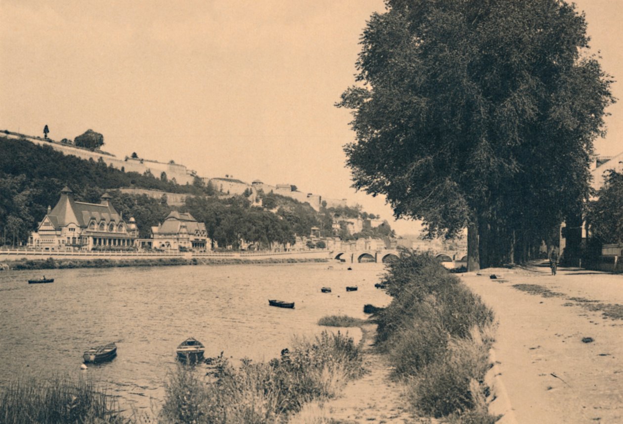 Kursaal és Pont de Jambes, 1900 alkotó: Unbekannt