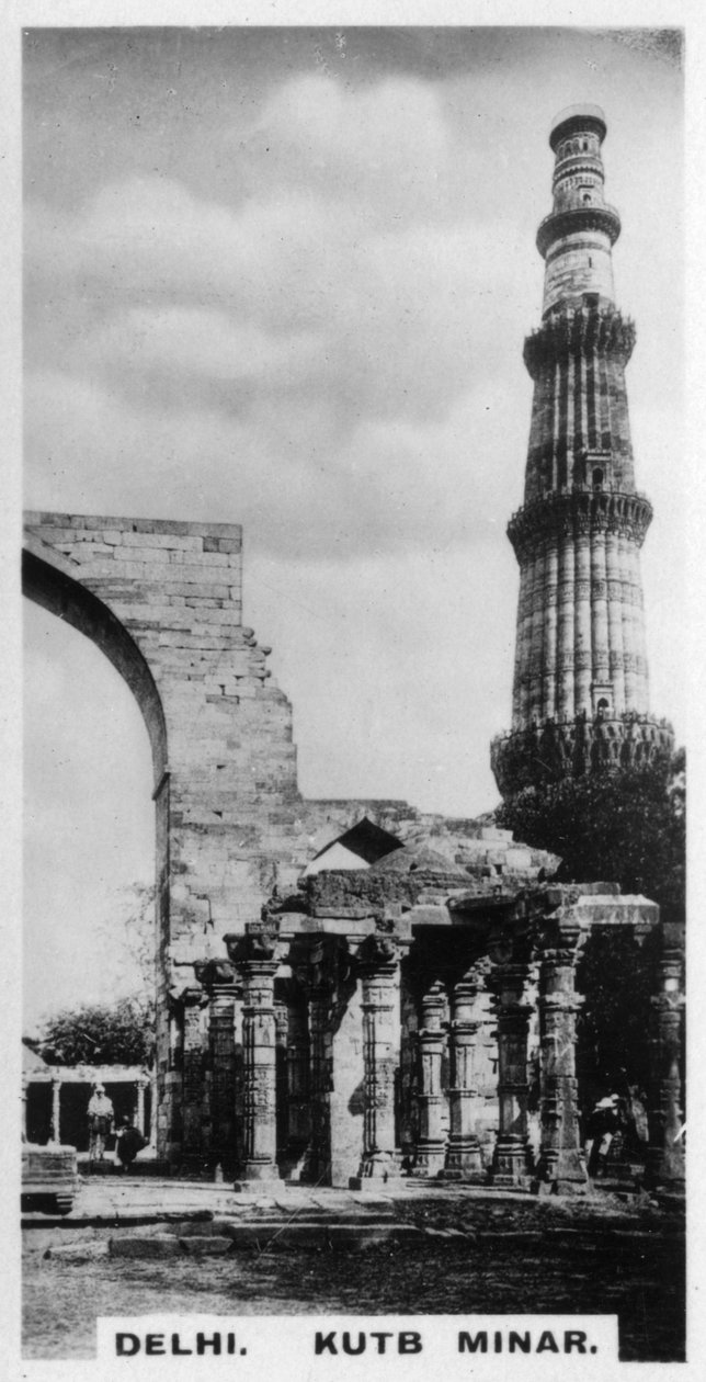 Kutub Minar, Delhi, India, 1925 alkotó: Unbekannt