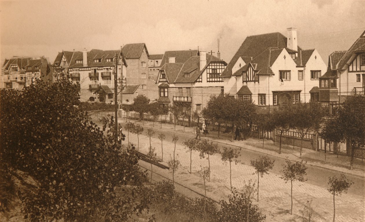 Erzsébet sugárút, 1900. alkotó: Unbekannt