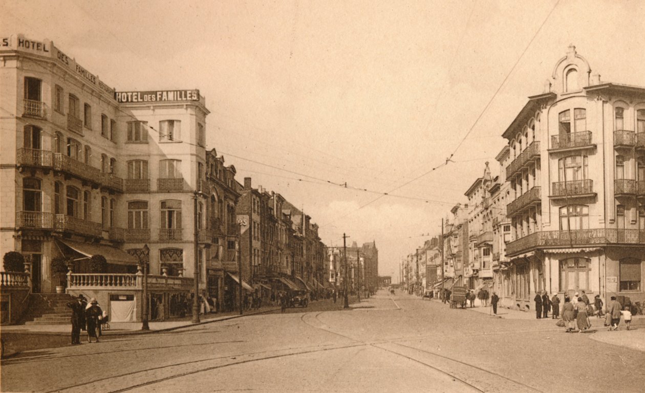 Avenue Lippens, c1900. alkotó: Unbekannt