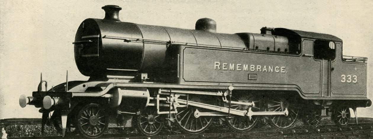 L.B.S.C. Pacific típusú tank, háborús emlékmű motor, c1930. alkotó: Unbekannt