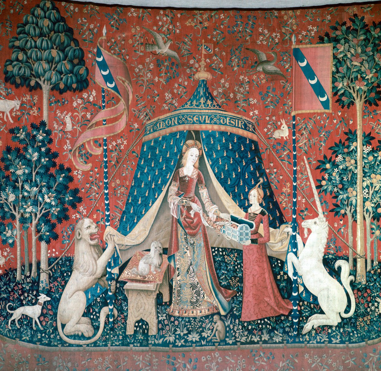 La Dame A La Licorne, 15. század alkotó: Unbekannt
