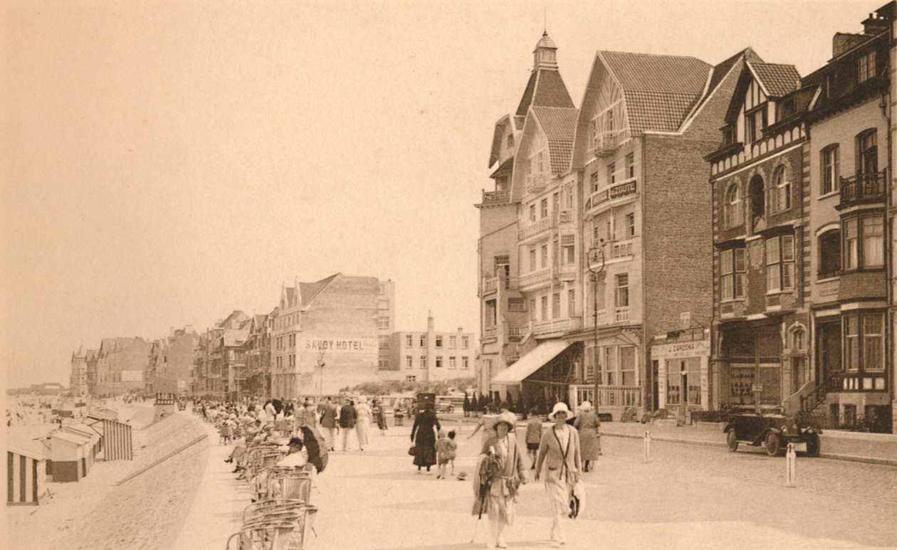 La Digue, A sétány, 1900. alkotó: Unbekannt