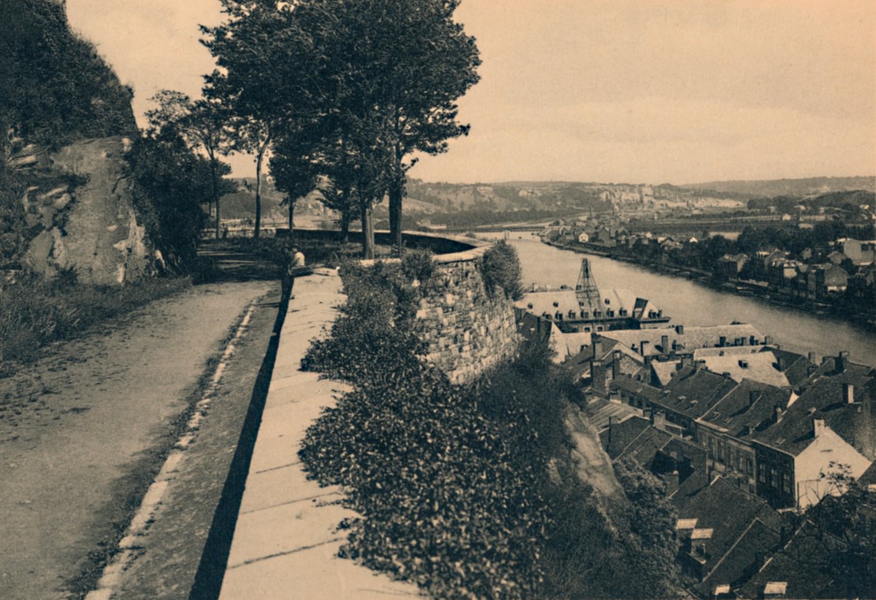 A Meuse a Citadellából nézve, c1900 alkotó: Unbekannt
