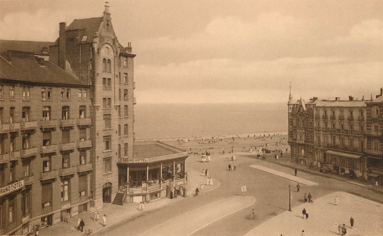 La Place Publique, Town Square, 1900. alkotó: Unbekannt