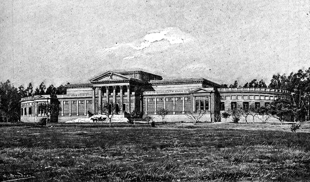 La Plata Múzeum, La Plata, Buenos Aires, Argentína, 1895 alkotó: Unbekannt