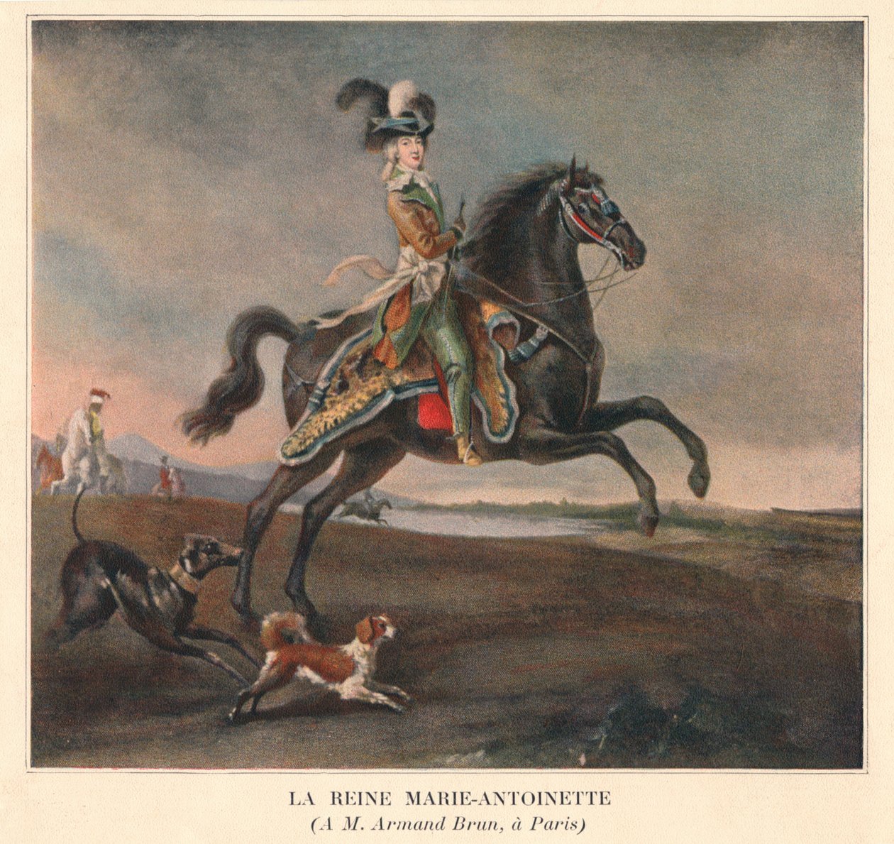 Marie Antoinette királynő, 1783. alkotó: Unbekannt