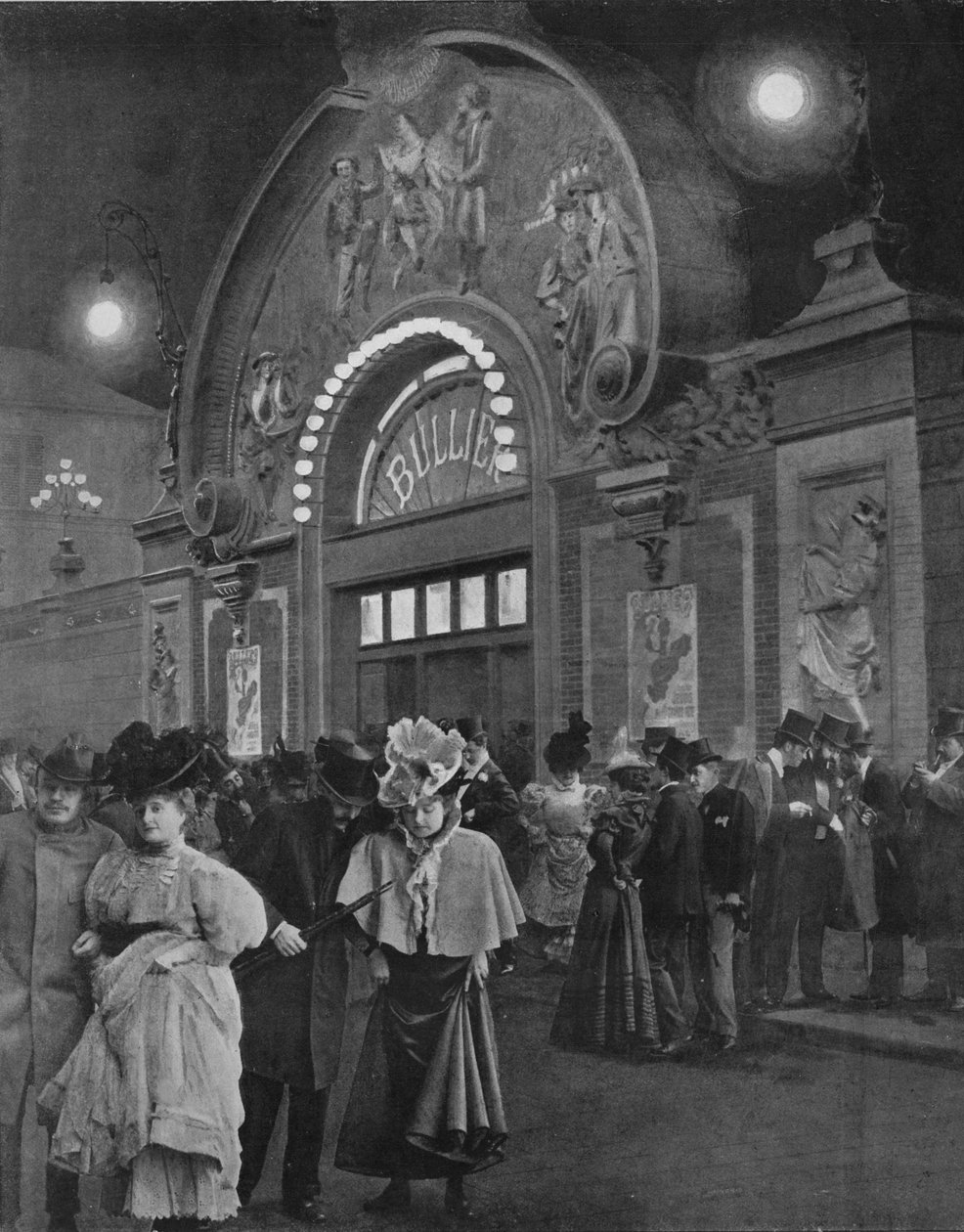 Bullier kilépése, 1900 alkotó: Unbekannt