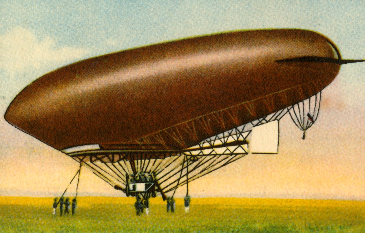 Párizs város léghajója, 1908, 1932. alkotó: Unbekannt
