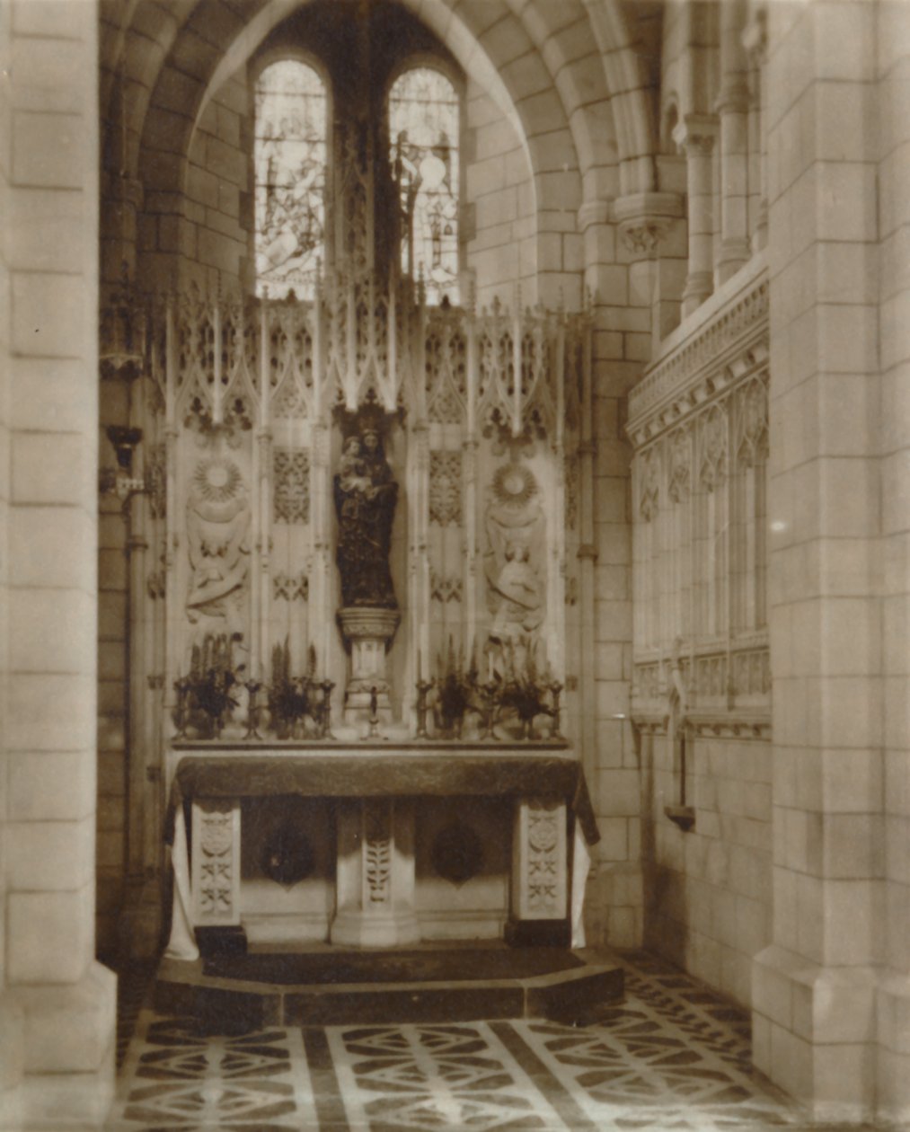 Lady Chapel, Buckfast Abbey, 19. század vége – 20. század eleje alkotó: Unbekannt