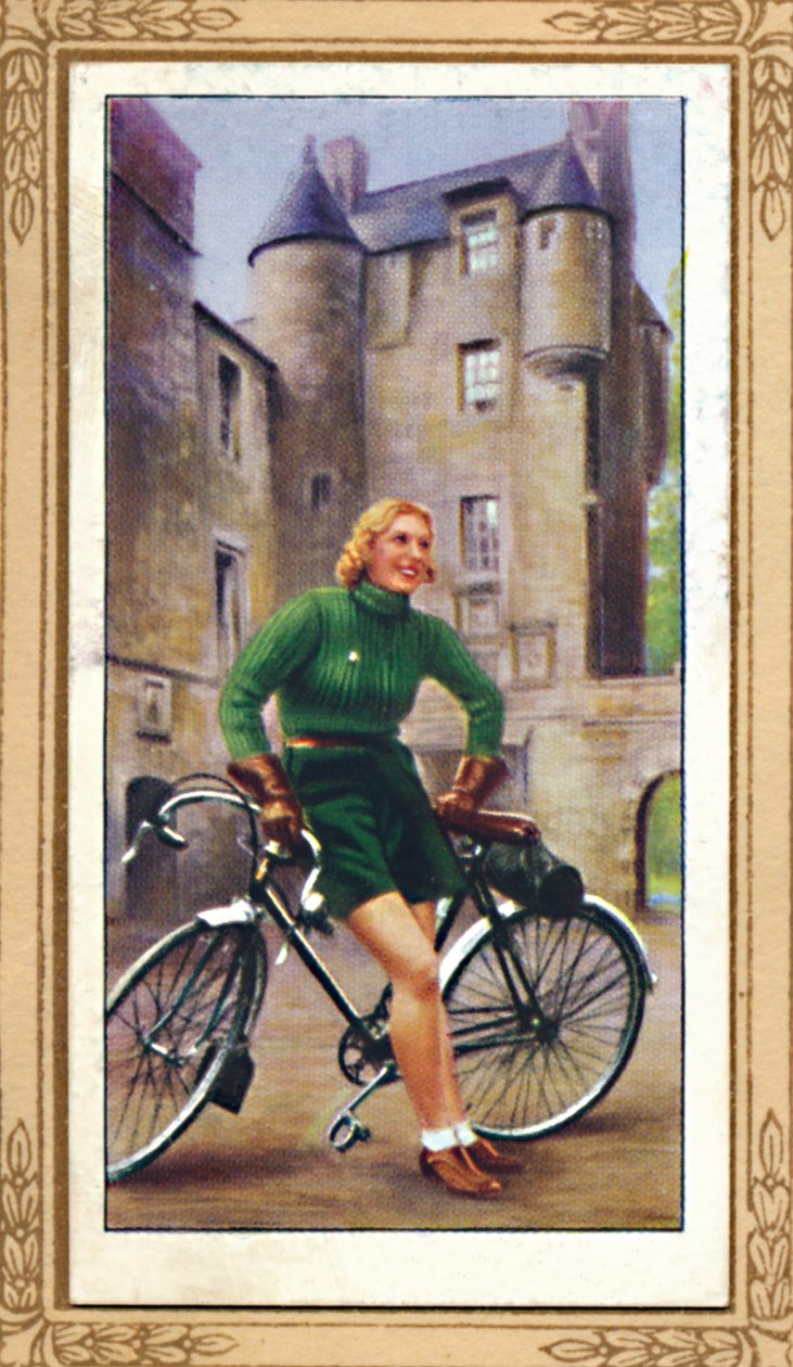 Kerékpáros hölgy, 1939, 1939 alkotó: Unbekannt