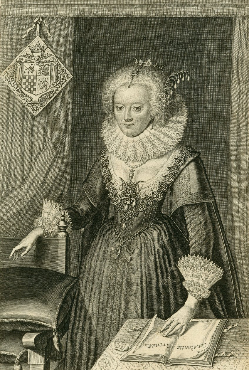 Lady Frances Stewart, Richmond és Lennox hercegnője 1647-1702, 1663 körül. alkotó: Unbekannt