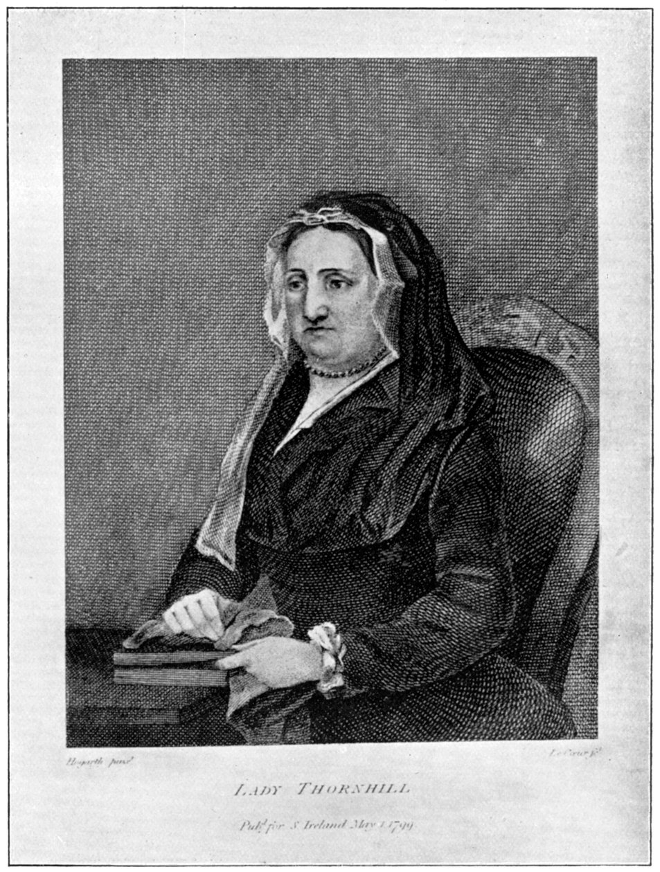 Lady Thornhill, 1799 alkotó: Unbekannt
