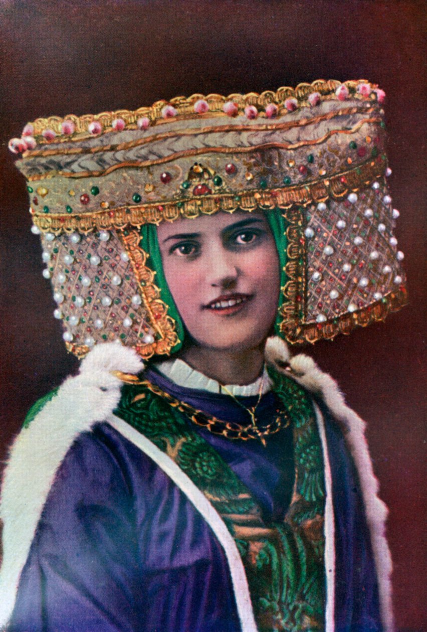 Ladys fejdísz, 14. század, 1910 alkotó: Unbekannt