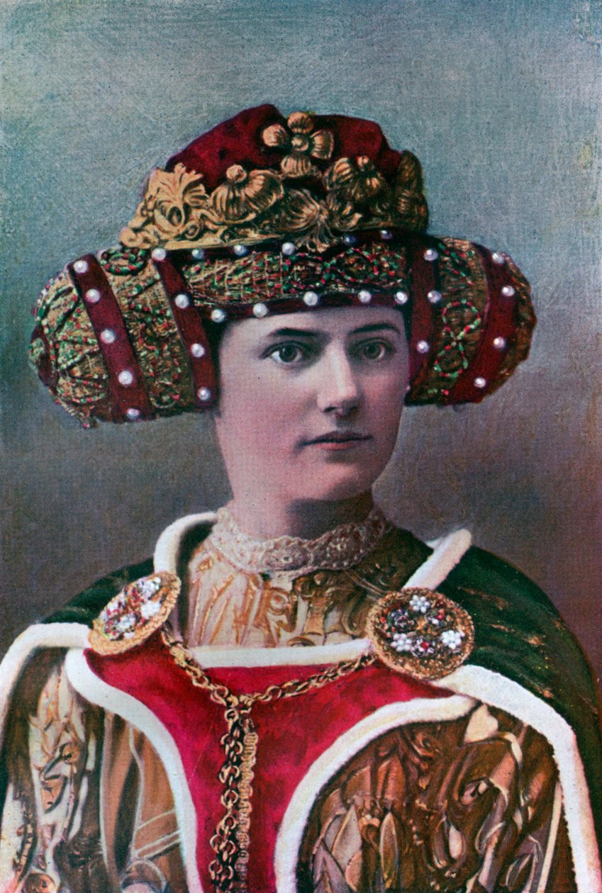 Ladys fejdísz, 14. század, 1910 alkotó: Unbekannt