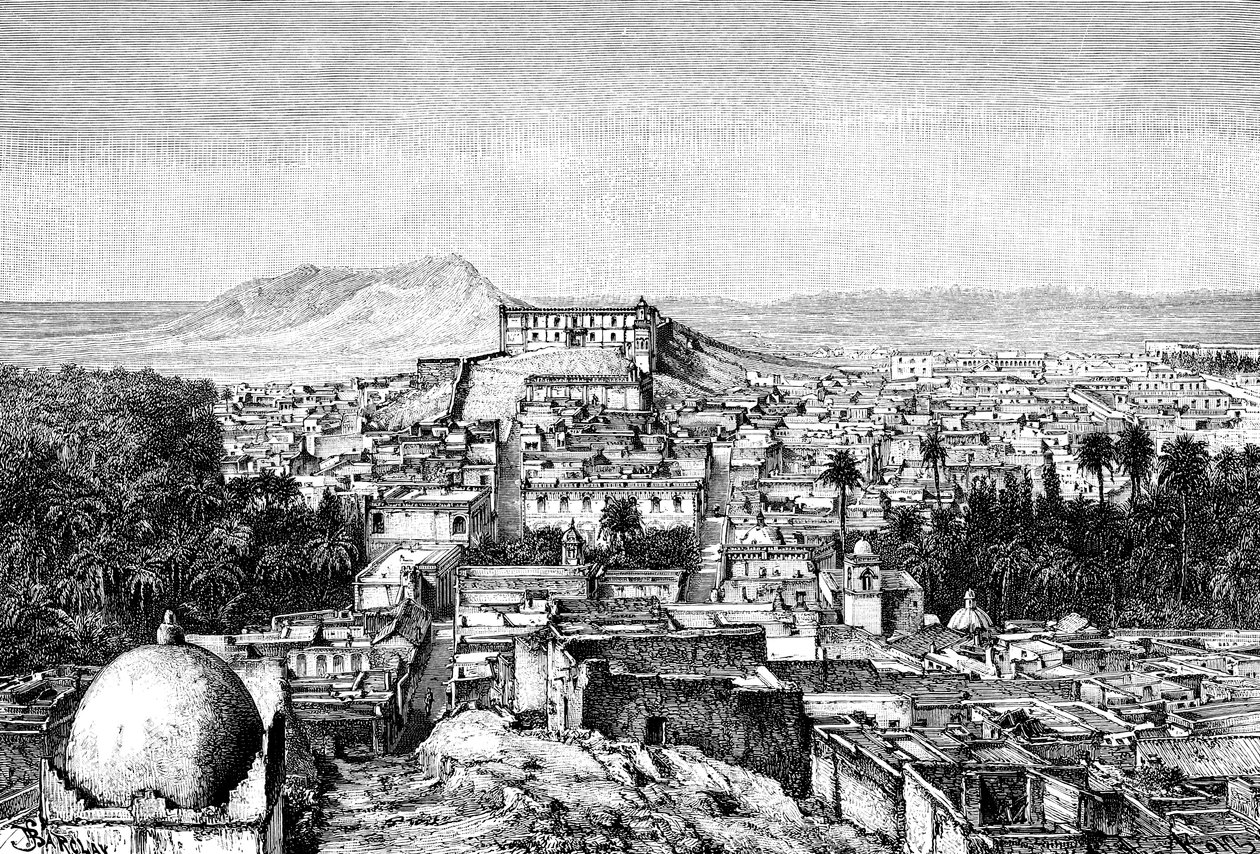 Laghouat, Algéria, 1895 alkotó: Unbekannt