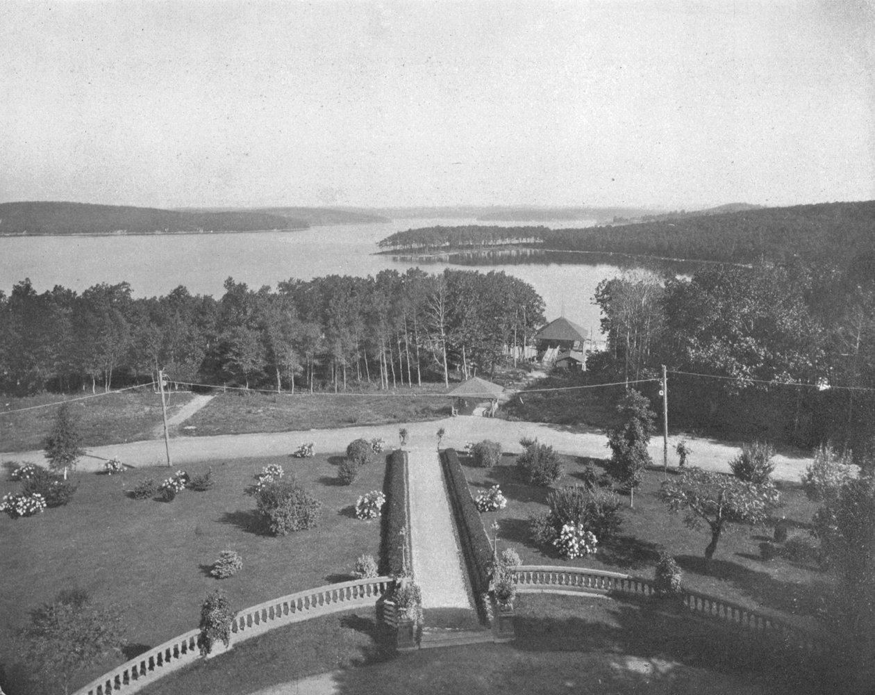Lake Hopatcong, New Jersey, USA, 1900. alkotó: Unbekannt