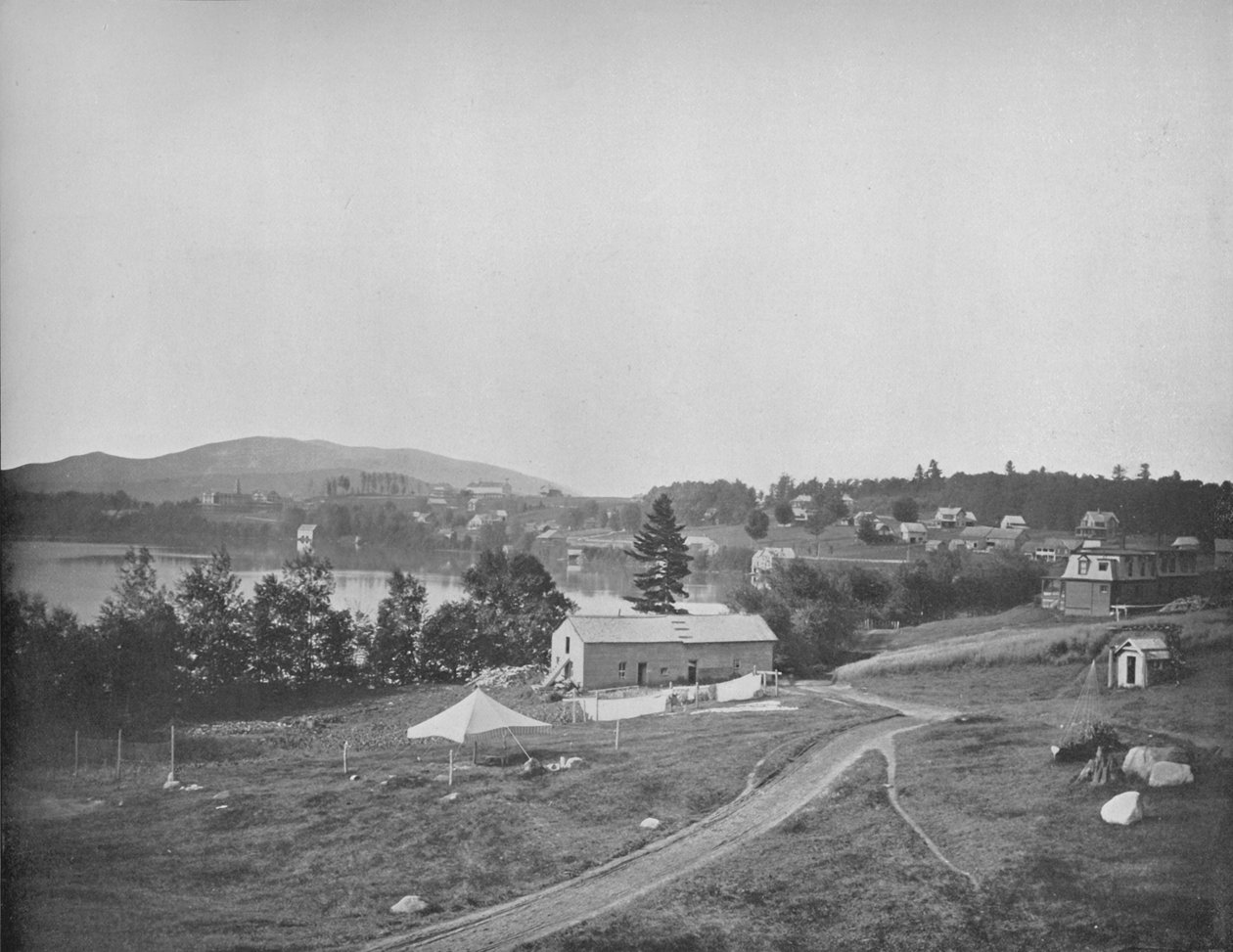 Lake Placid, Adirondacks, New York, 1897. alkotó: Unbekannt