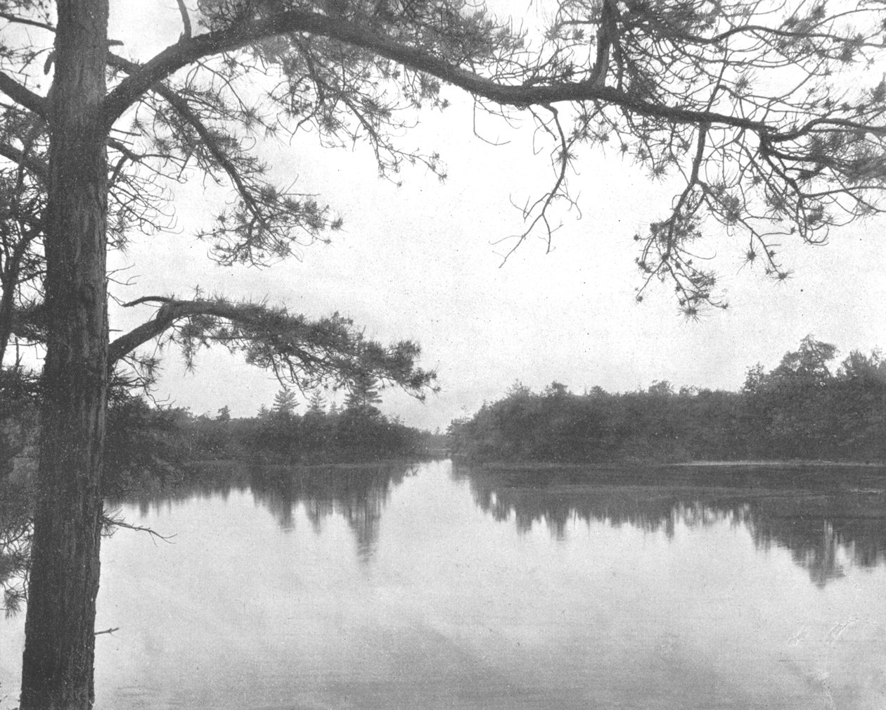 Lake of the Isles, Thousand Islands, New York állam, USA, 1900 körül. alkotó: Unbekannt