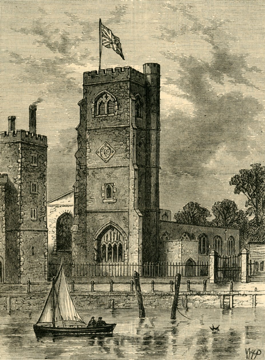 Lambeth-templom 1825, 1878. alkotó: Unbekannt