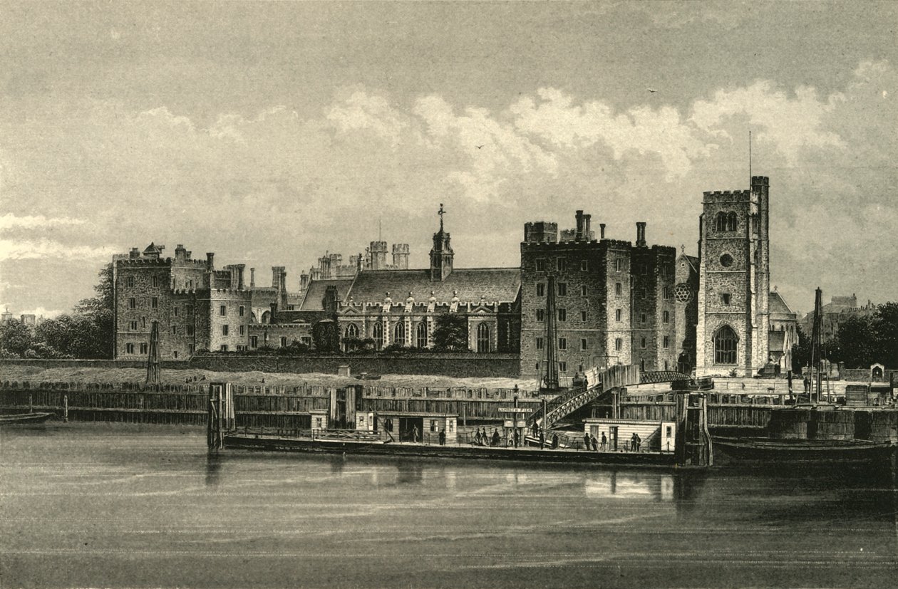 Lambeth-palota, 1876. alkotó: Unbekannt