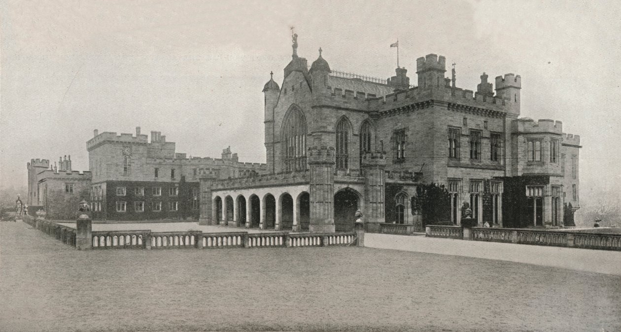 Lambton Castle, Durham, az Rt. székhelye. Hon. Durham grófja, 1913 alkotó: Unbekannt