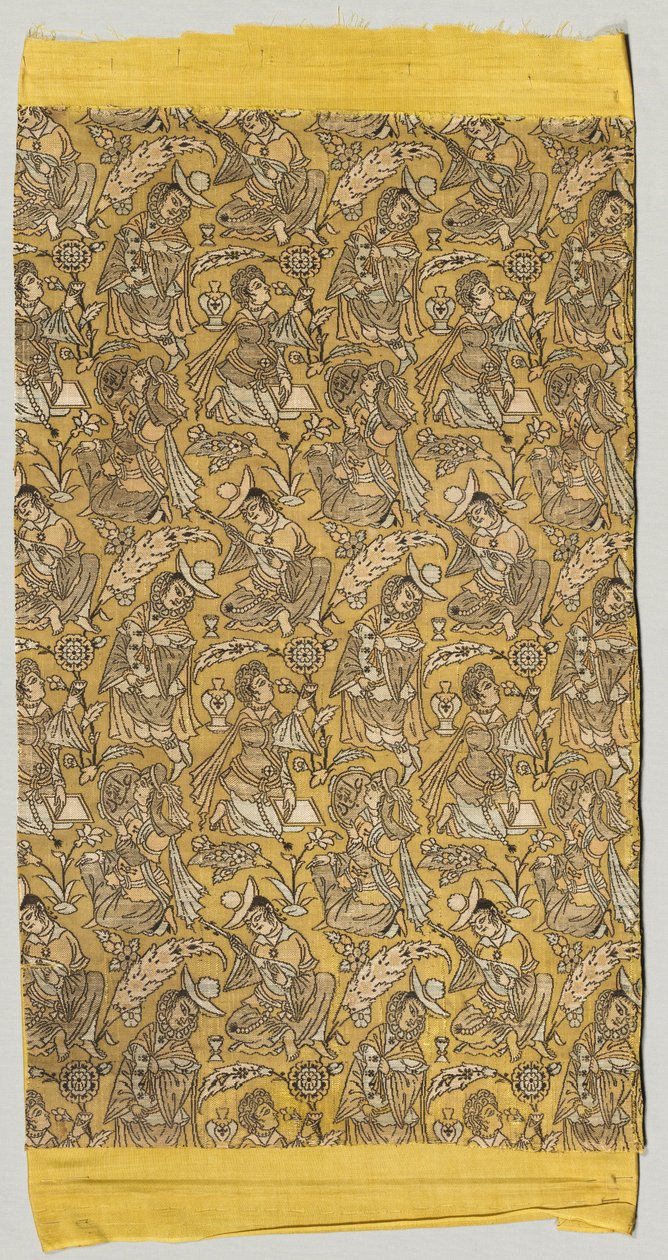Lámpák táncosokkal és zenészekkel, 1600-1650. alkotó: Unbekannt