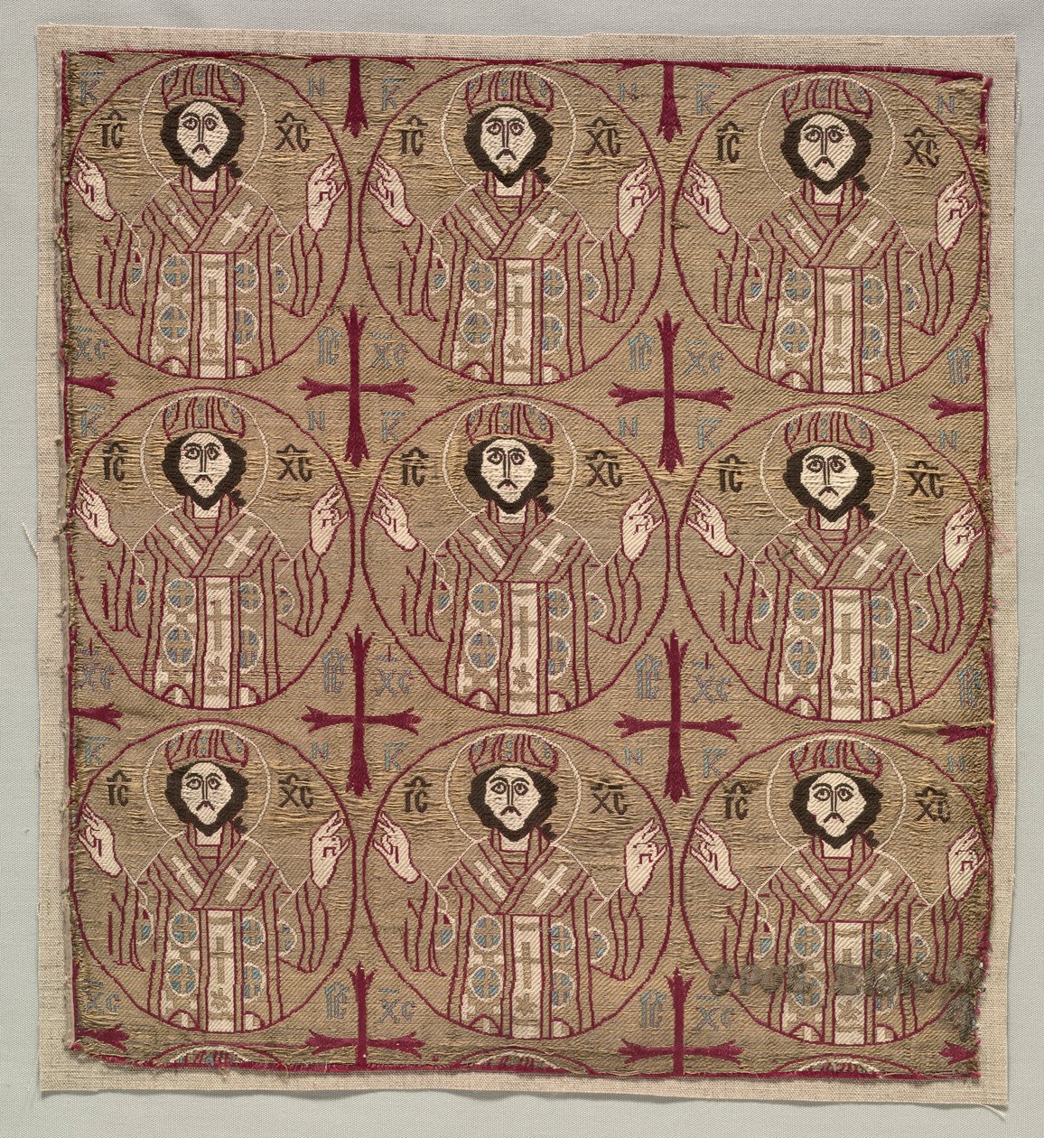 Lámpák, gömbölyű Krisztus-kép jótevő pózban, 1550-1650. alkotó: Unbekannt