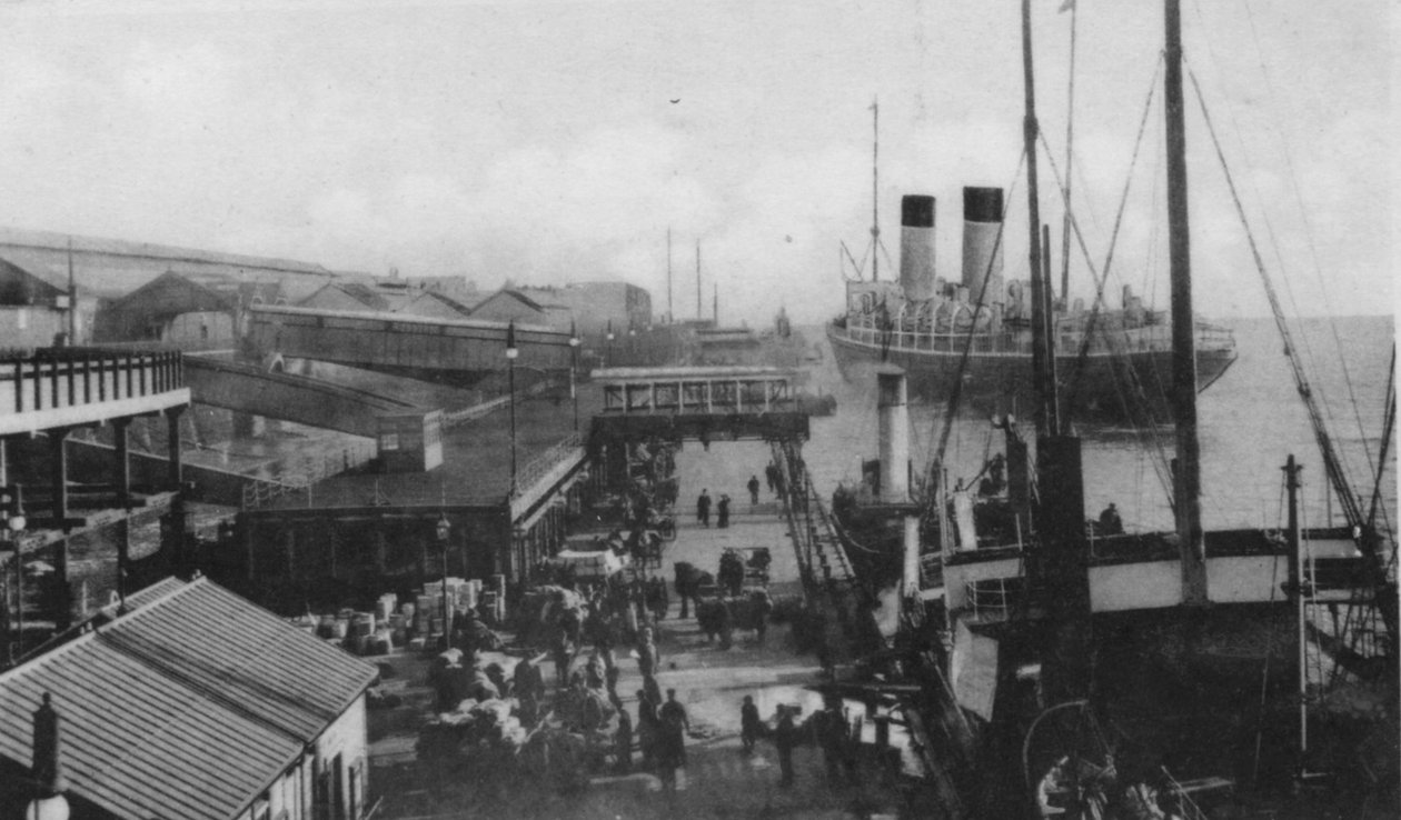 Landing Stage, Liverpool Docks alkotó: Unbekannt