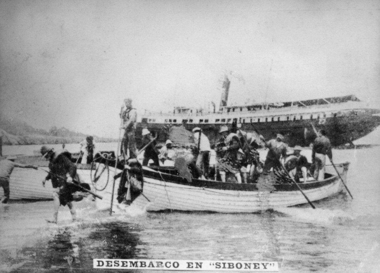 Leszállás Siboneyban, 1898, 1920-as évek alkotó: Unbekannt
