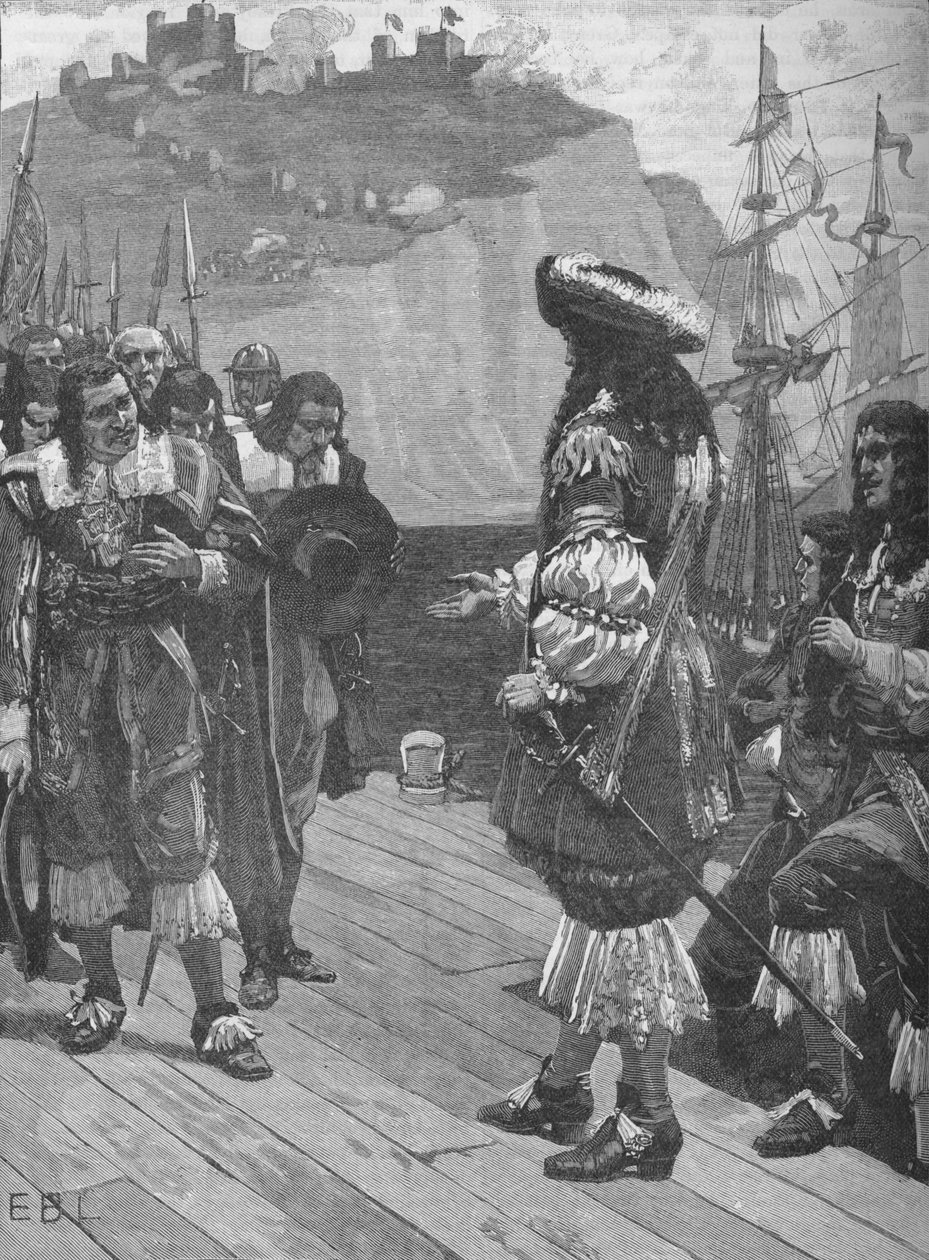 Károly király partraszállása Doverben, 1660, 1905. alkotó: Unbekannt