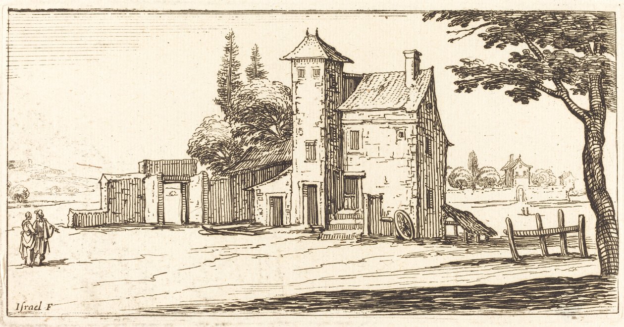 Táj, 1635-ben vagy utána. alkotó: Unbekannt