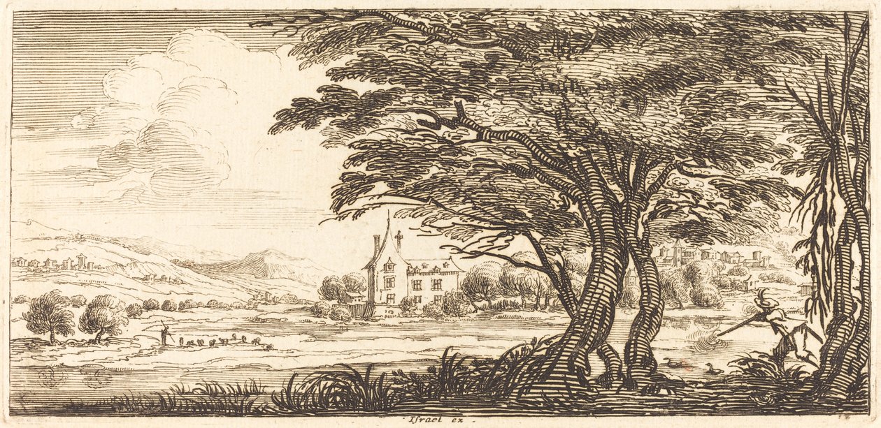 Táj, 1635-ben vagy utána. alkotó: Unbekannt