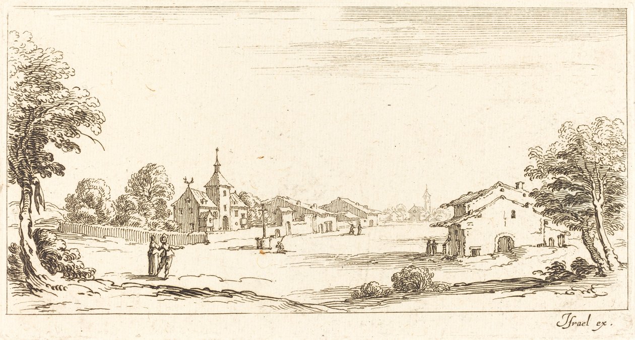 Táj, 1635-ben vagy utána. alkotó: Unbekannt