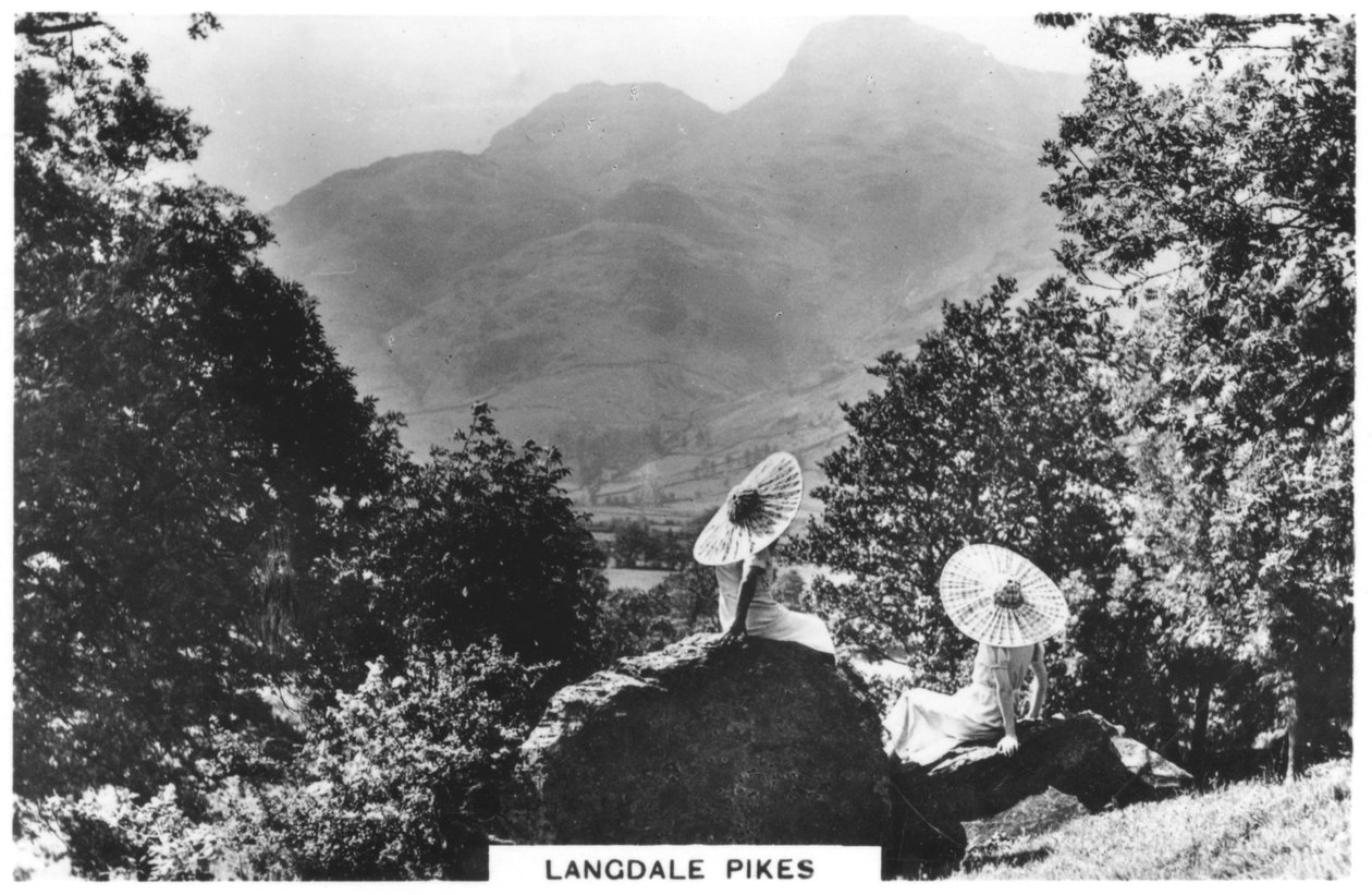 Langdale Pikes, Cumbria, 1936 alkotó: Unbekannt