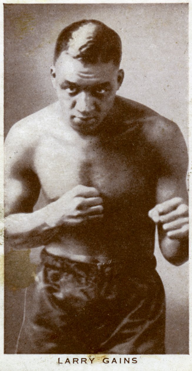 Larry Gains, kanadai ökölvívó, 1938 alkotó: Unbekannt