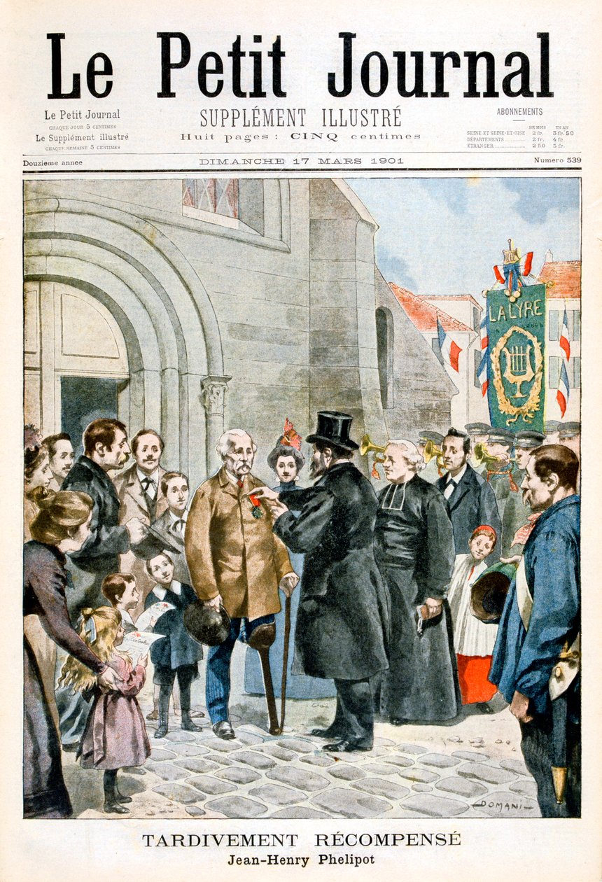 Késői jutalom Jean-Henry Phelipotnak, 1901 alkotó: Unbekannt