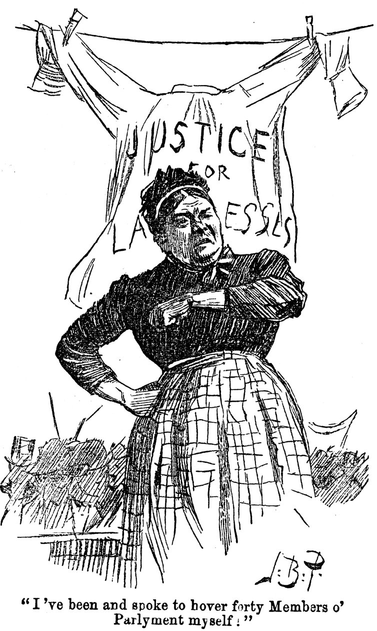 Mosodai sztrájk, 1891 alkotó: Unbekannt