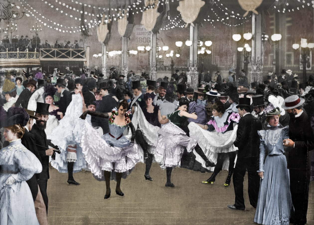 A Moulin Rouge Bál, 1900 alkotó: Unbekannt