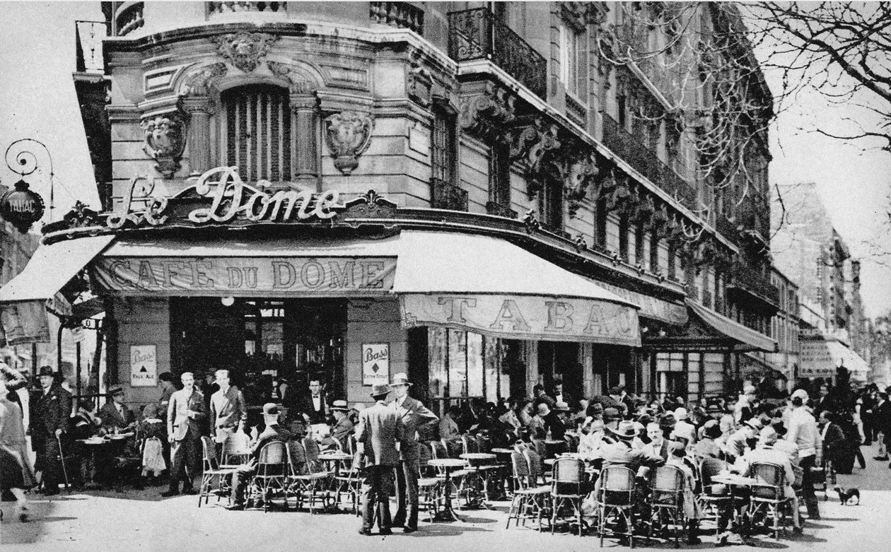 A kupola, Boulevard du Montparnasse. alkotó: Unbekannt