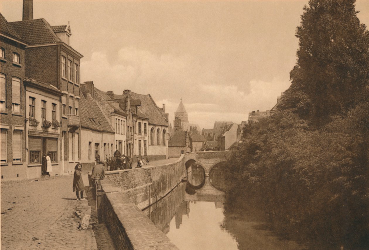 A Quai des Menetriers, 1928 alkotó: Unbekannt