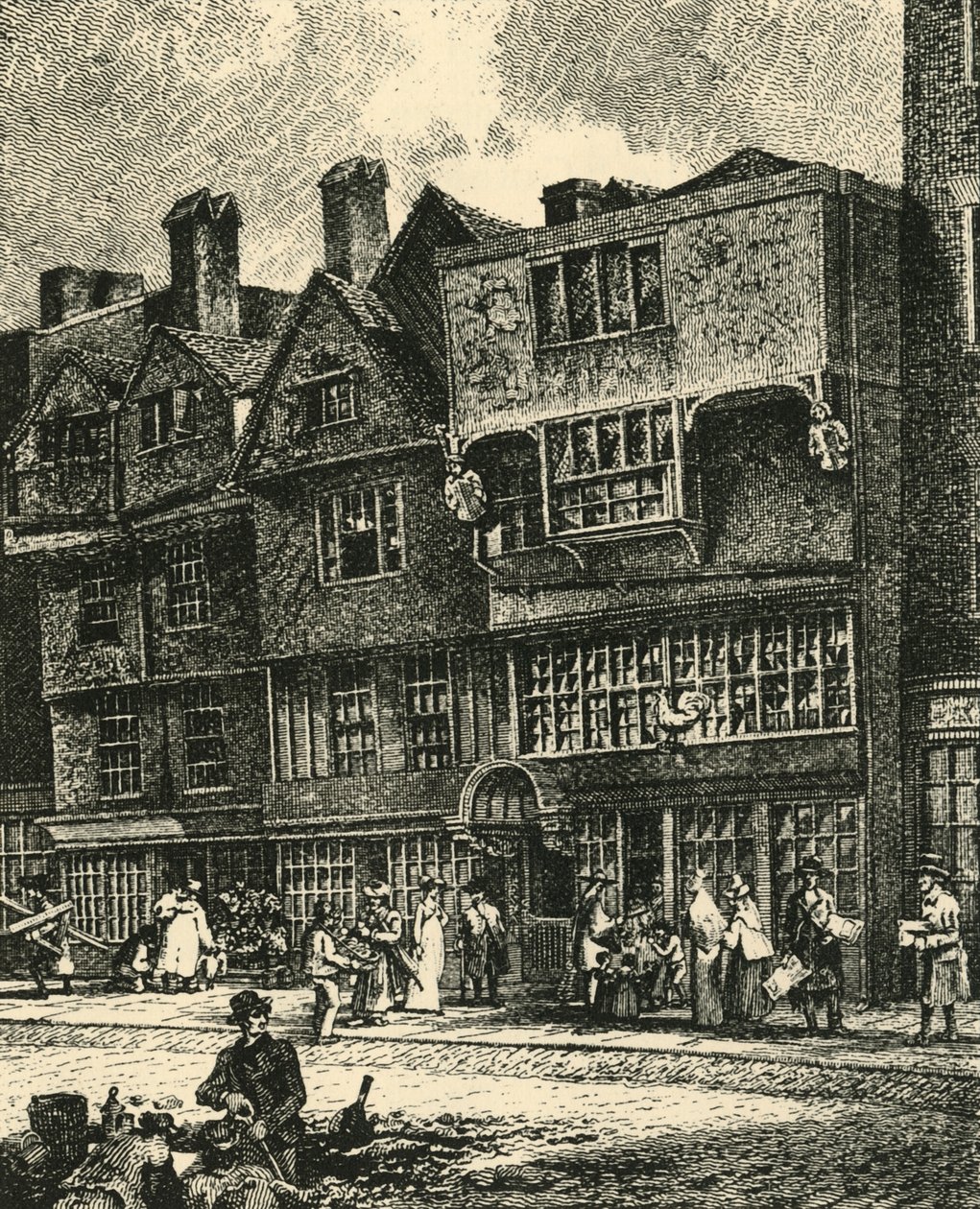 Leadenhall Street, 18. század, 1925. alkotó: Unbekannt