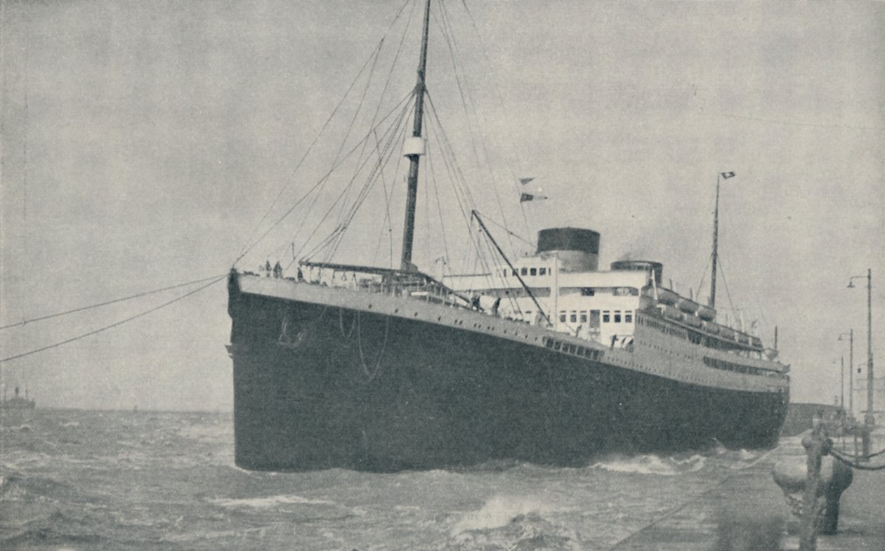 A liverpooli leszállóhely elhagyása, 1936 alkotó: Unbekannt