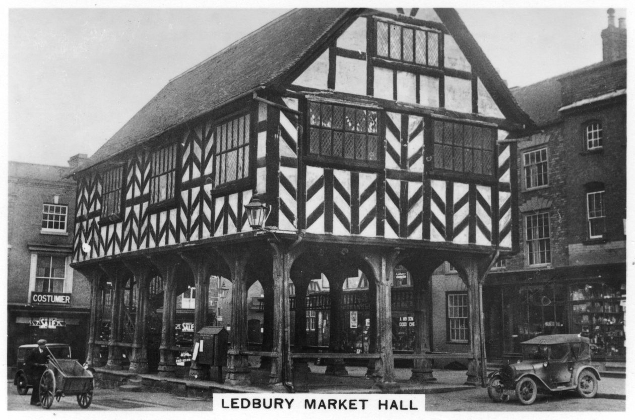 Ledbury Market Hall, Herefordshire, 1937 alkotó: Unbekannt