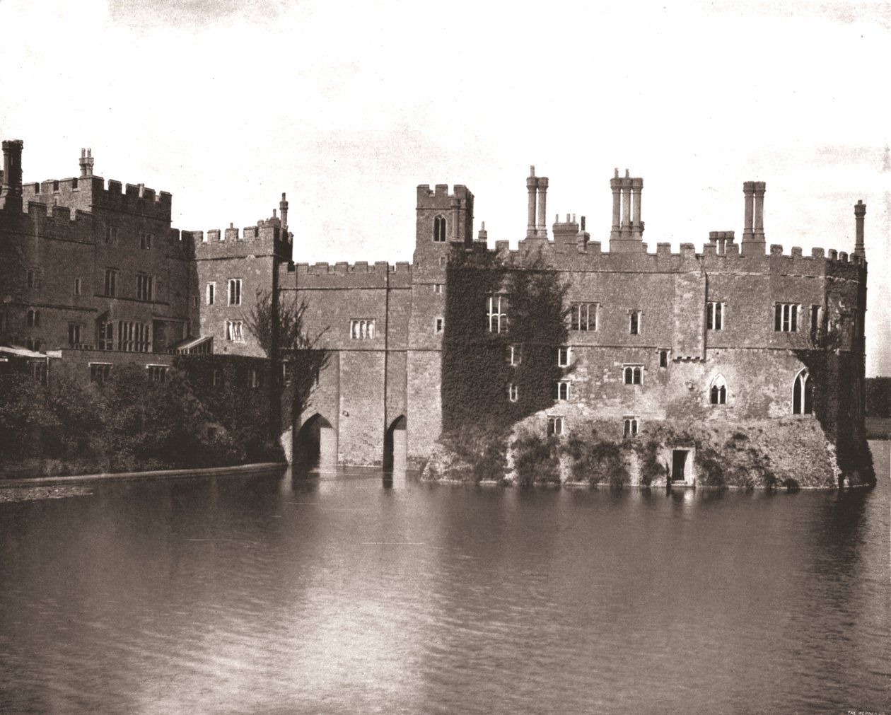 Leeds Castle, Maidstone, Kent, 1894. alkotó: Unbekannt