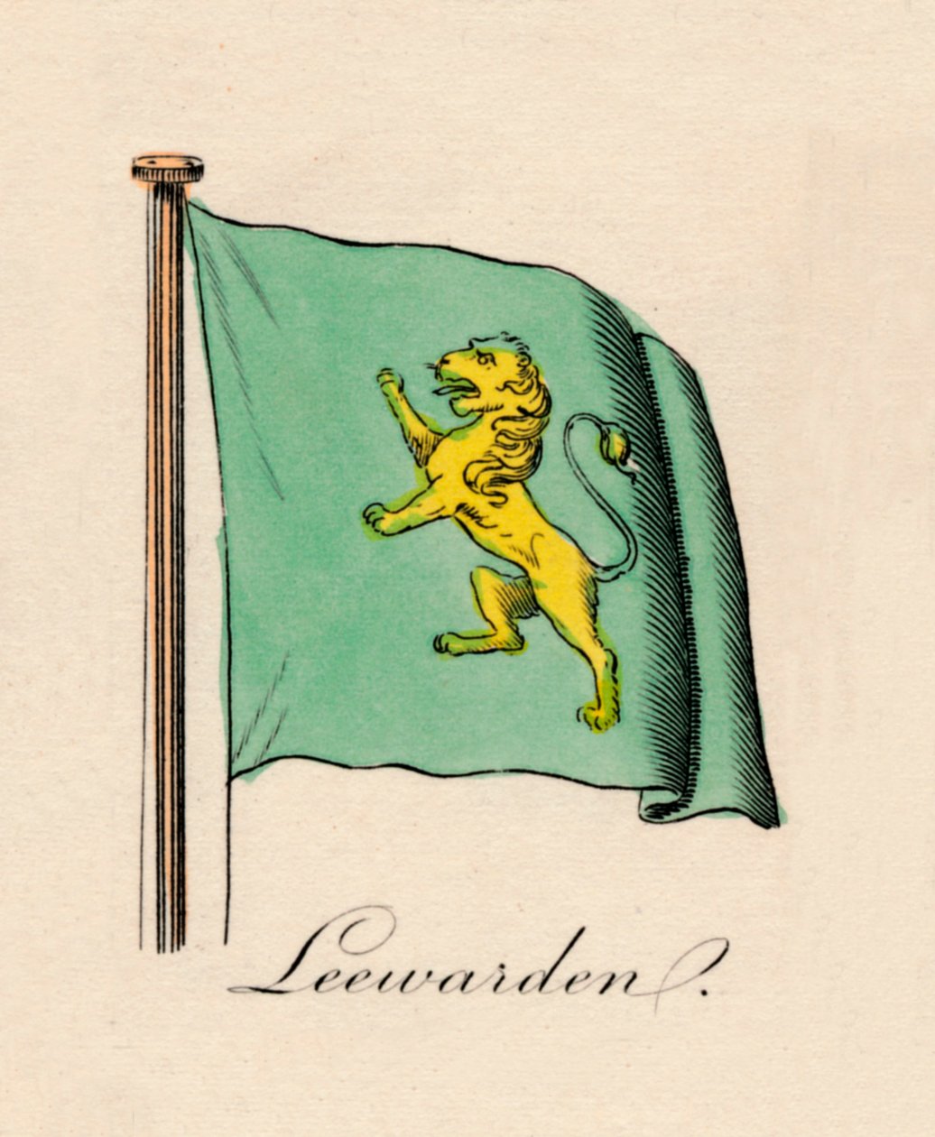 Leewarden, 1838 alkotó: Unbekannt