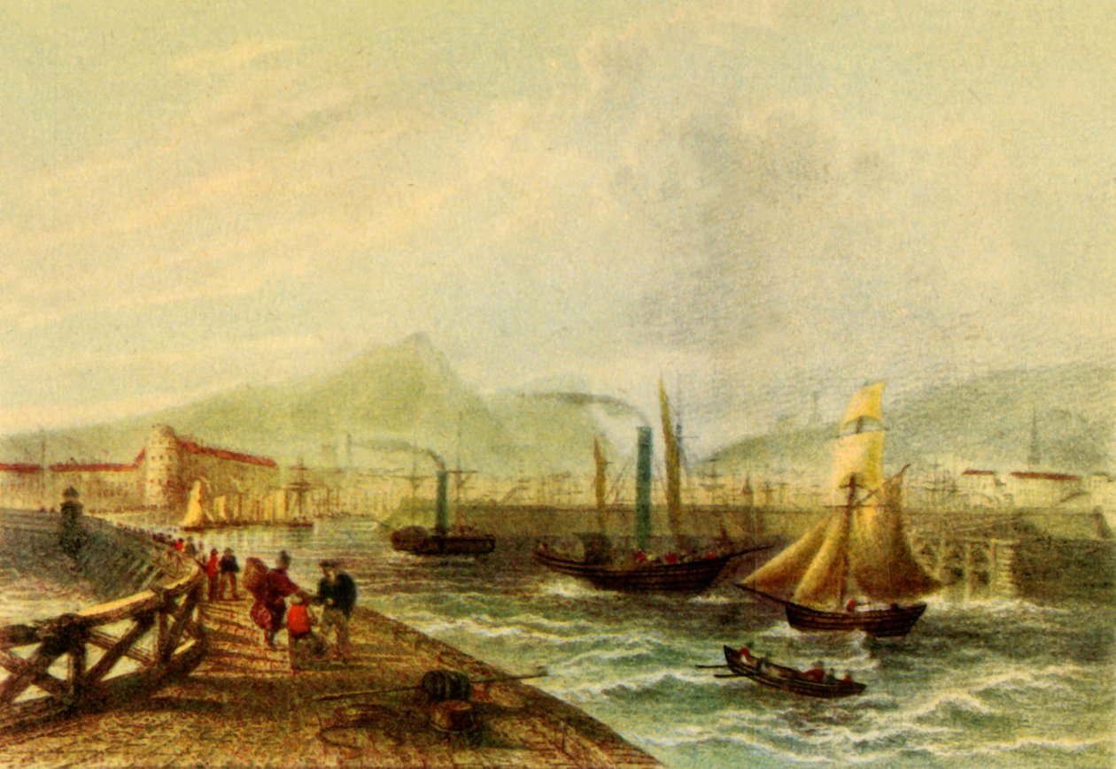 Leith Harbour, 1840, 1942. alkotó: Unbekannt