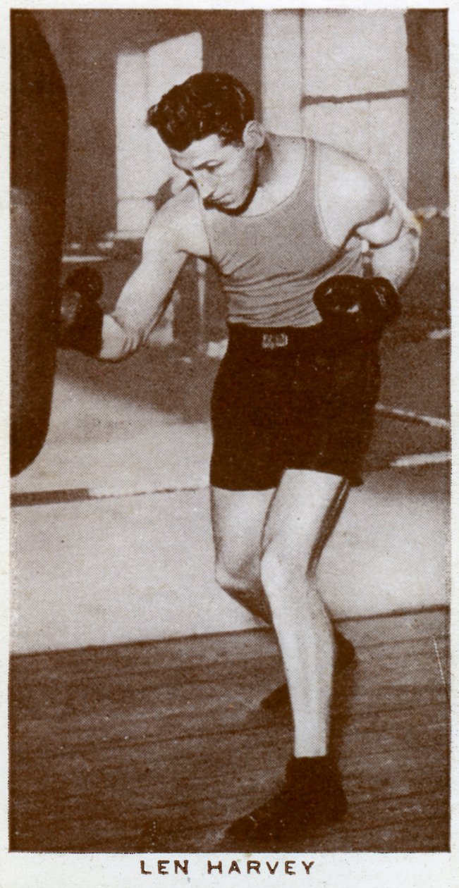 Len Harvey brit ökölvívó, 1938 alkotó: Unbekannt