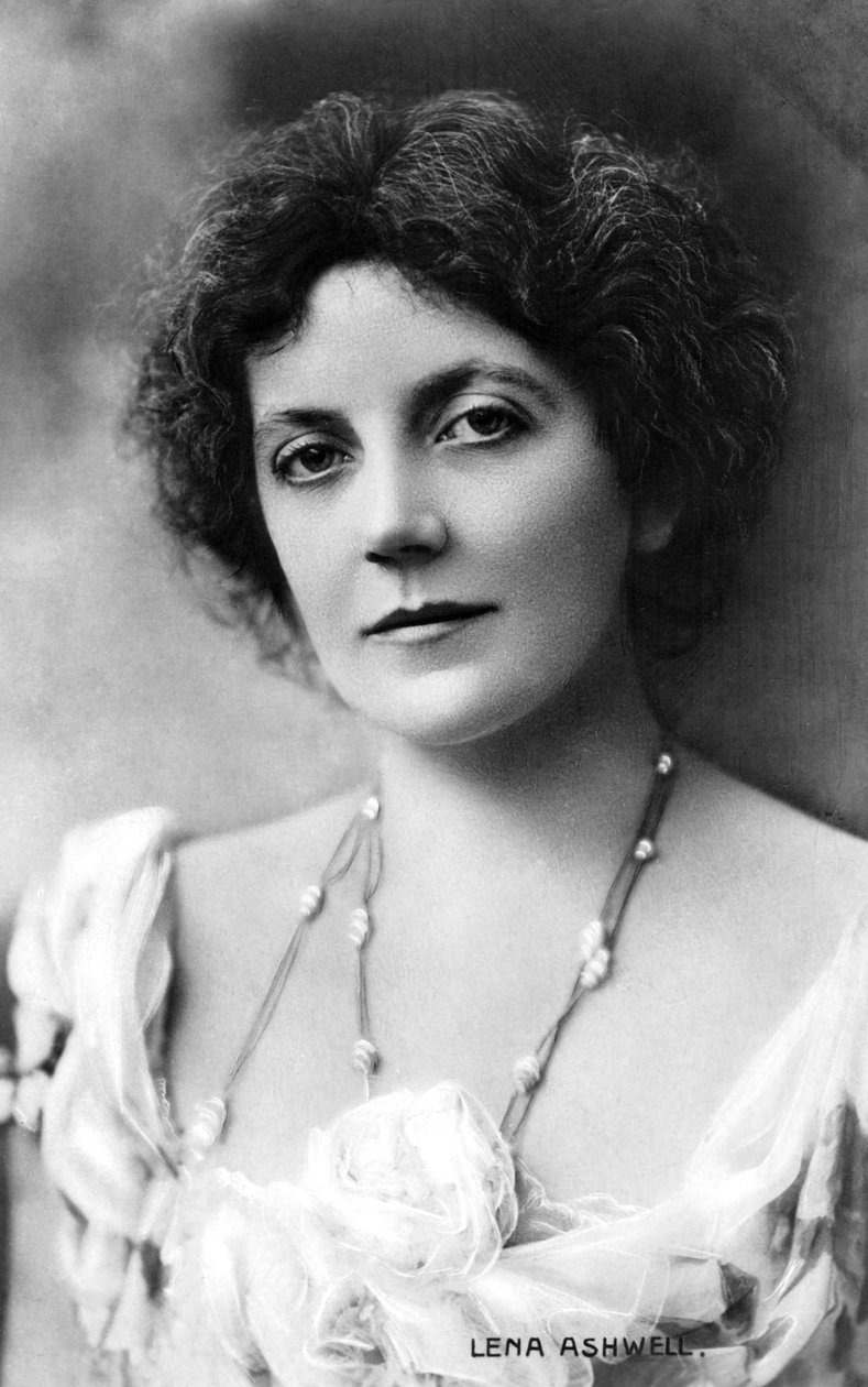 Lena Ashwell 1862-1957, brit színésznő, a XX. század elején alkotó: Unbekannt